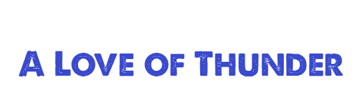 A love of Thunder Font