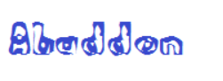Abaddon Bit Plane Font
