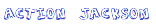 Action Jackson Font