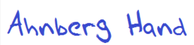 Ahnberg Hand