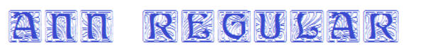 Ann Regular Font