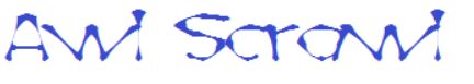 Awl Scrawl Font