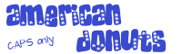 American Donuts Font