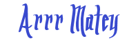 Arrr Matey Font