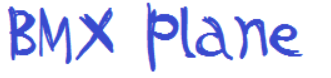 BMX Plane Font