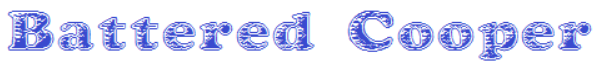 Batterd Cooper Font