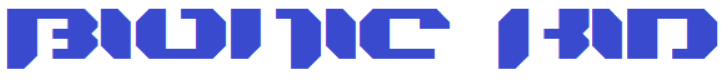 Bionic Kid Simple Font