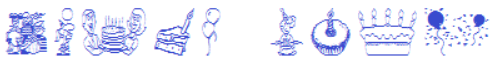 Birthdaze Dingbats