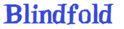 Blindfold Font