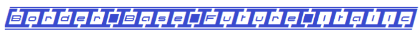 Border Base Future Italic Font