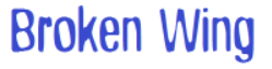 Broken Wing Font