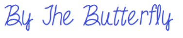 By The Butterfly Font