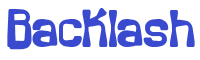 Backlash Font