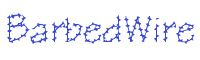 Barbed Wire Font