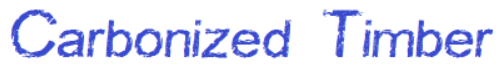 Carbonized Timber Font