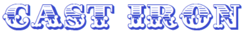 CastIronFont
