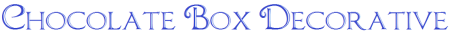 Chocolate Box Decorative Font