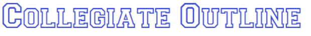 CollegiateOutlineFont