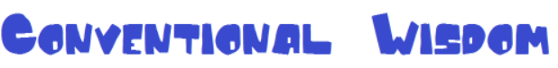 Conventional Wisdom Font
