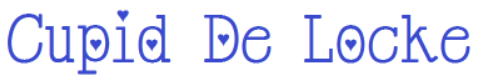 Cupid De Locke Font
