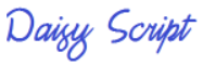 DaisyScriptFont