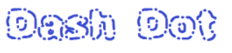 Dash Dot Font