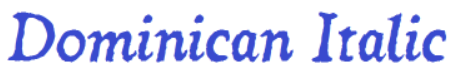 Dominican Italic