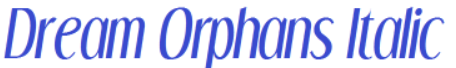 DreamOrphansItalic