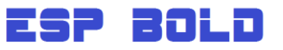 ESP Bold Font