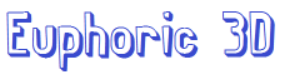Euphoric 3D Font