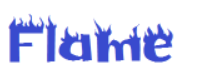 Flame Font