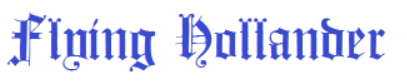 Flying Hollander Font
