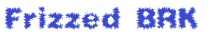 Frizzed BRK Font