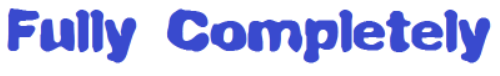 Fully Completely BRK Font