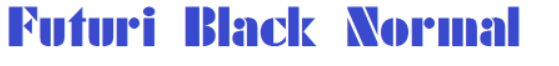 Futuri Black Normal Font