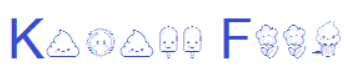 KawaiiFoodFont