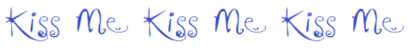 KissMEKissMeKissMeFont