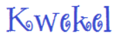 KwekelFonts