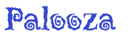 Palooza font