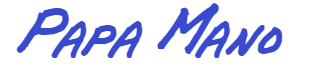 Papa Mano font