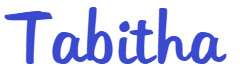 Tabitha font