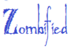 Zombified Font